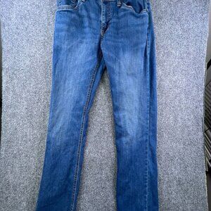 LEVI'S 511 Performance Slim Leg Jeans Women’s Size 16 Reg W28xL30 Blue Med Wash